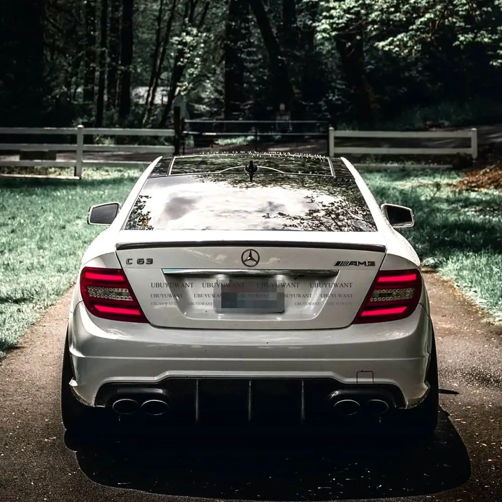 Alerón trasero ABS Mercedes Clase C W204 C180 C200 C63 (2007-2013) - imagen 2