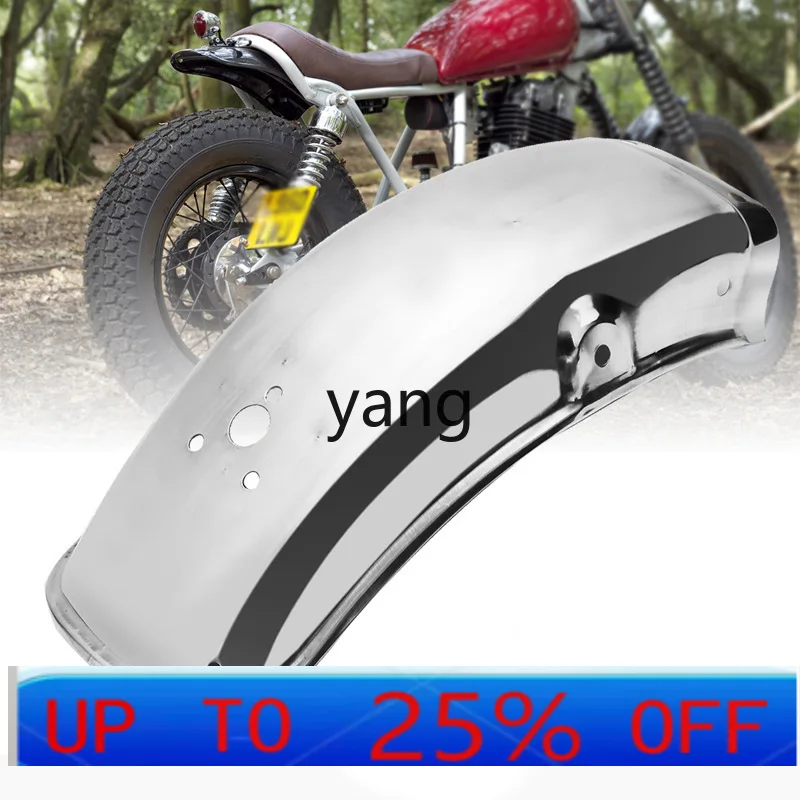 Guardabarros trasero de acero inoxidable para GN125G y N250