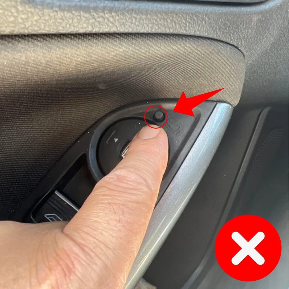 Perilla espejo retrovisor ABS cromada Ford Focus MK3 2012-2018 - imagen 3
