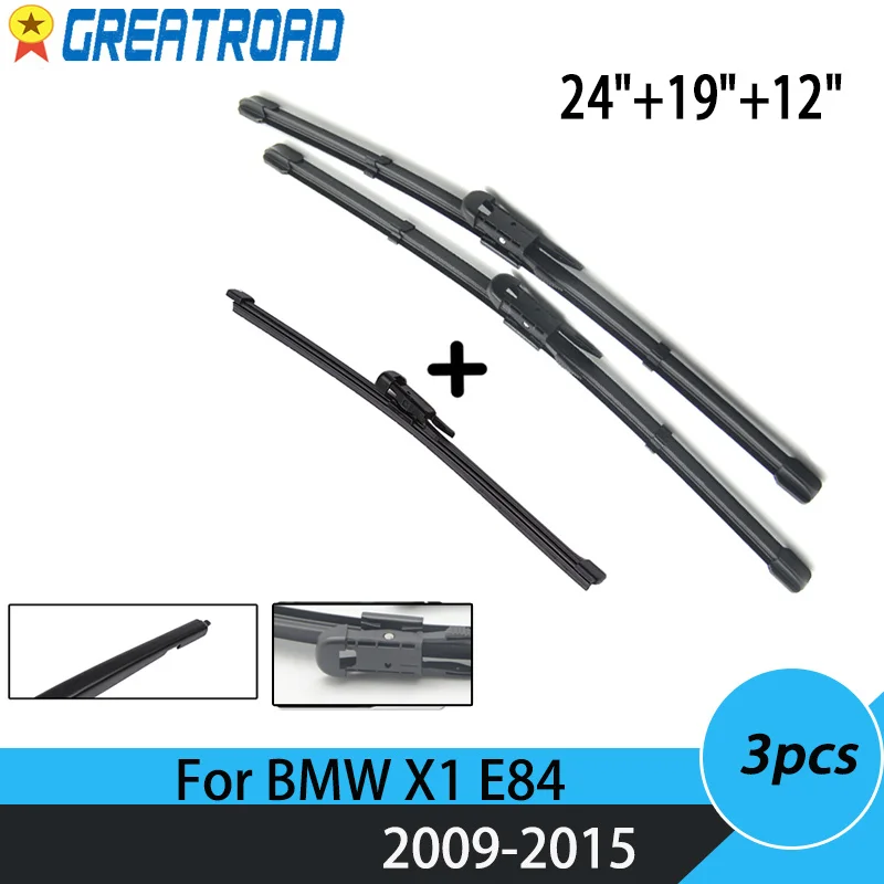 Kit escobillas limpiaparabrisas BMW X1 E84 2009-2015