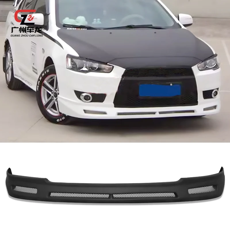 Kits de carrocería de coche de estilo deportivo labio delantero para mitsubishi Lancer 2009-2012 difusor trasero faldas laterales de labio Material ABS piezas exteriores - imagen 2
