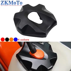 KTM EXC protector tapa depósito aluminio CNC - Motocross Enduro 250 300 350