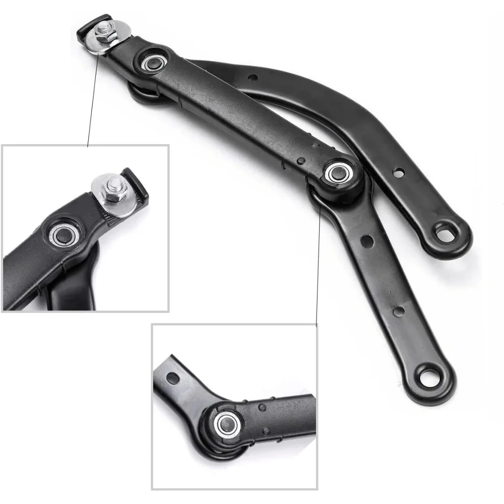 Brazo limpiaparabrisas pasajero negro BMW E60 E61 E63 E64 61617185366 - imagen 4