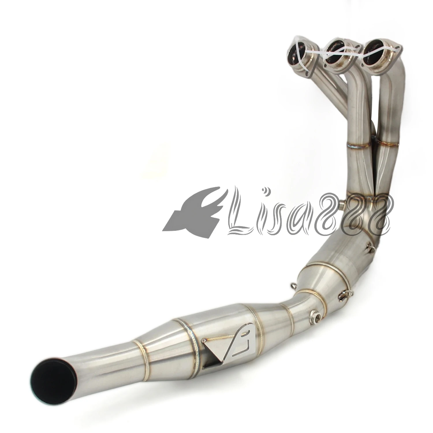 Sistema de escape Yamaha MT-09/FZ-09 tubo de enlace 2024-2025 - imagen 2