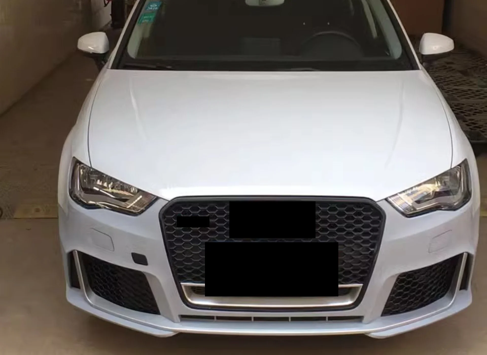 Kit de carrocería parachoques delantero y labio trasero Audi RS3/A3 - imagen 4