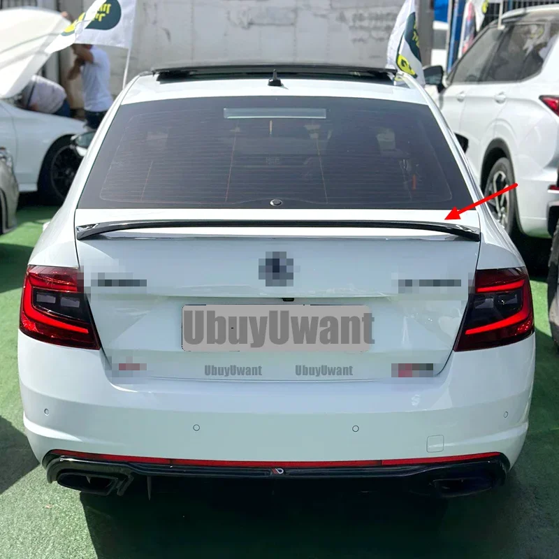 Alerón de maletero ABS sin pintar para Škoda Octavia 2014-2018 - imagen 4