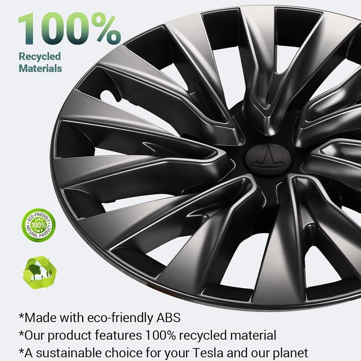 Tapacubos 18 pulgadas para Tesla Model 3 2023-2024 - cubiertas - imagen 5