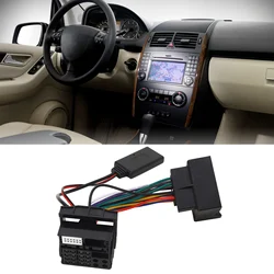 Cable auxiliar de Radio Bluetooth 5,0, repuesto de 16 pines para W169 W245 W203 W209 W164, adaptador auxiliar estéreo Bluetooth, adaptador auxiliar Bluetooth