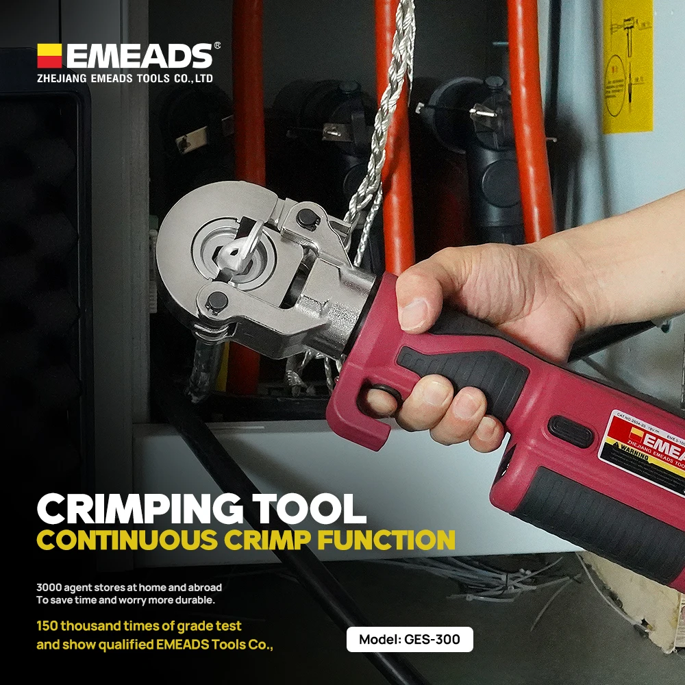 Emeads GES-300 prensa hidráulica eléctrica para tubos de cobre - imagen 2