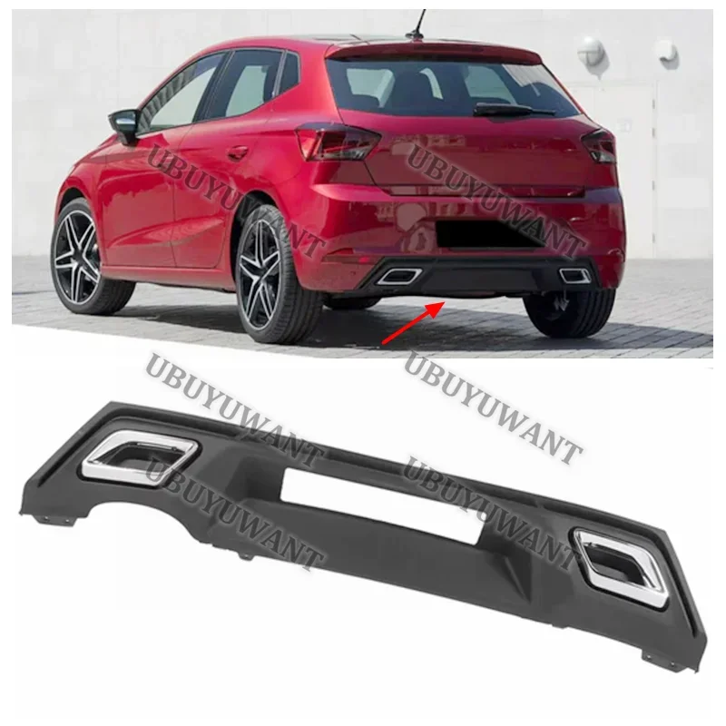 Difusor trasero FR negro mate Seat Ibiza MK5 6F - imagen 2