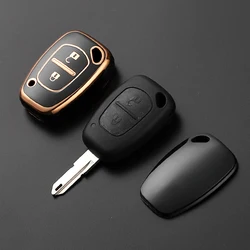 Funda para llave Peugeot Citroën de ABS con efecto carbono