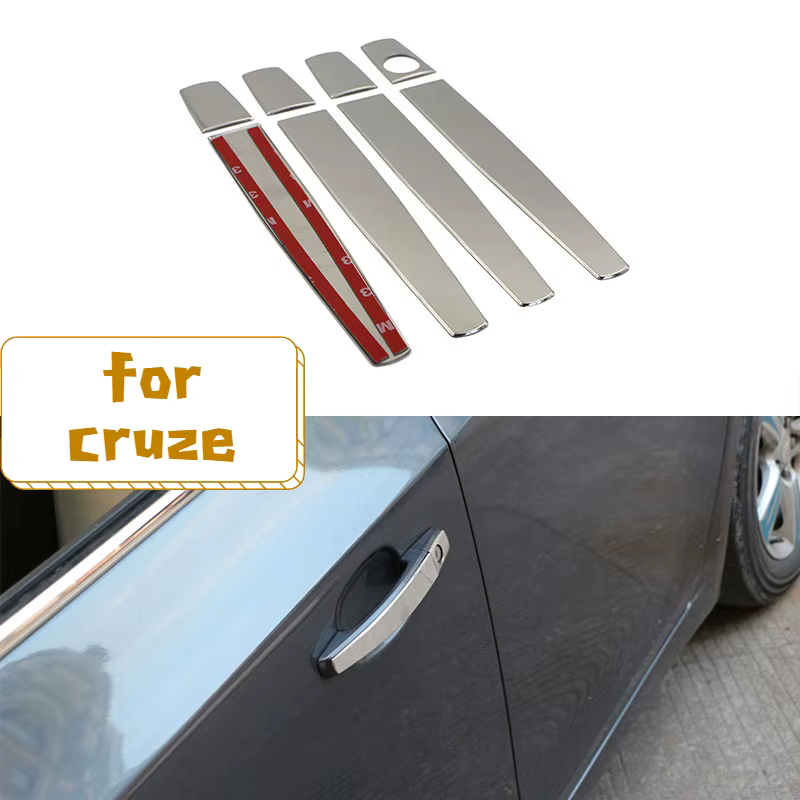 Embellecedor de maneta de puerta inox para Opel Astra, Zafira e Insignia