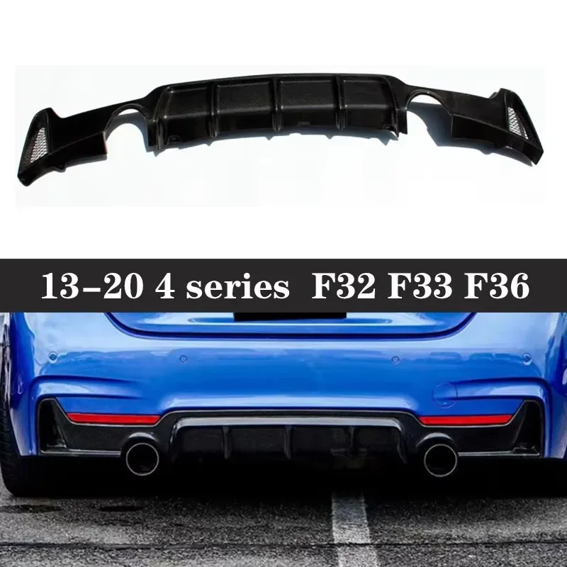 Difusor trasero de fibra de carbono BMW Serie 4 F32/F33/F36 - imagen 3