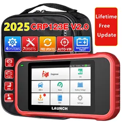 LAUNCH X431 escáner OBD2 diagnóstico ABS SRS para coche