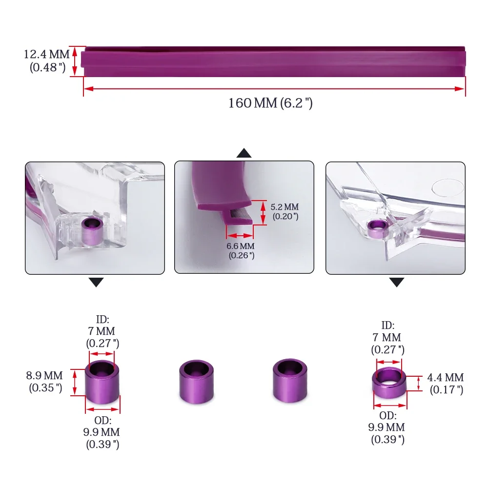Para 96-05 Mitsubishi Evolution Lancer EVO4-8 4G63 cubierta de engranaje de leva transparente cubierta de correa de distribución cubierta de polea de manivela Turbo piezas de automóvil - imagen 5