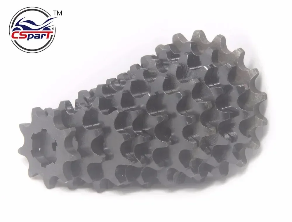 Piñón de motor delantero 11T 12T 13T 14T 15T 16T 17T 520 530 para motocicleta Honda ATV Dirt Pit bike Buggy 150CC 200CC 250CC 300CC - imagen 3