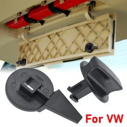 Cubierta triangular de advertencia para maletero de coche, Clip de soporte de compartimento, perilla de giro, bloqueo de montaje para VW Tiguan 5N MK1, Touran 2003-2015