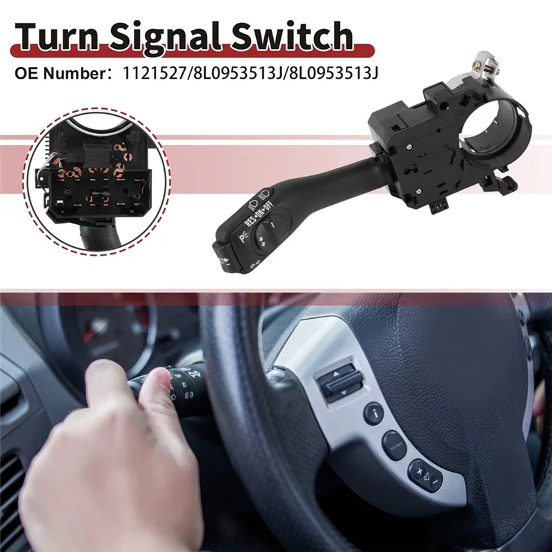 Interruptor de intermitentes 8L0953513J Audi A6 TT S4 VW Golf Passat - imagen 3