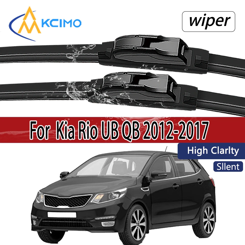 Escobillas limpiaparabrisas delanteras Kia Rio UB/QB 2012-2017