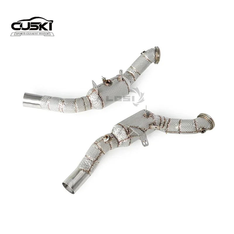 Bajante de escape sin gatos inox Maserati Ghibli 3.0T 2020-2023 - imagen 3