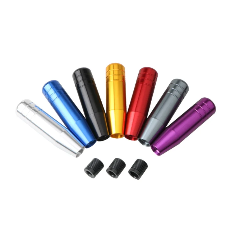 Palanca de cambios universal metálica en varios colores