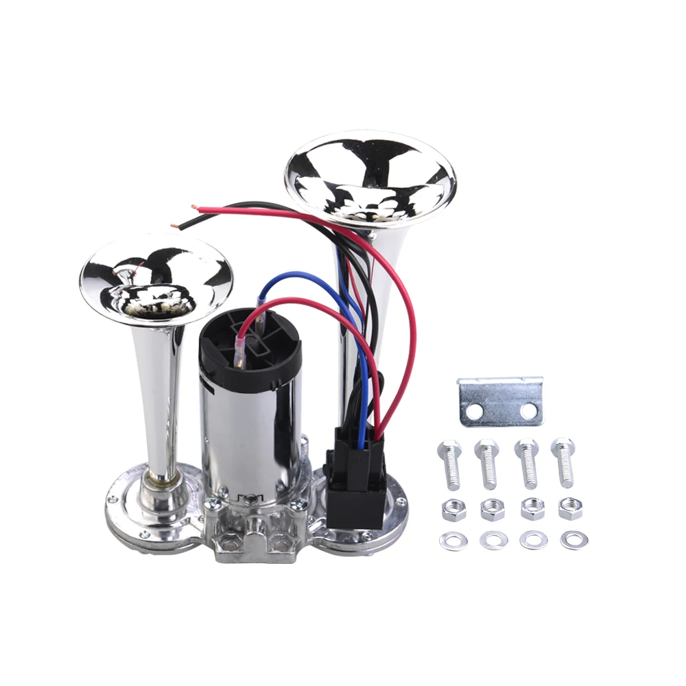 Kit de bocina de aire de doble tono para coche, camión y barco