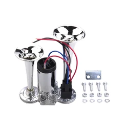 Kit de bocina de aire de doble tono para coche, camión y barco
