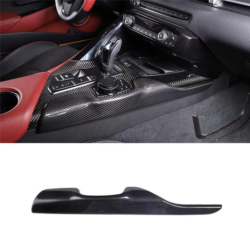 Cubierta central fibra carbono para Toyota Supra A90 2019-2022 - imagen 5