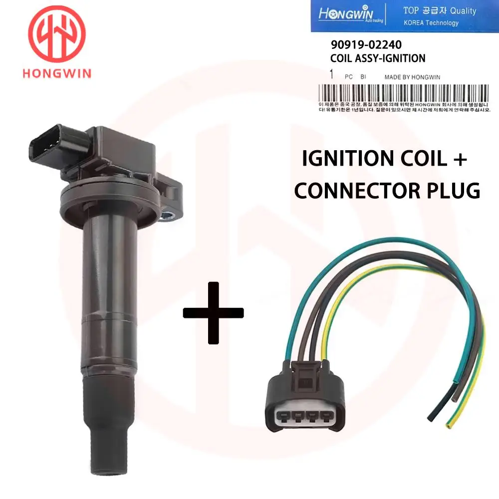 90919-02240 nuevas bobinas de encendido para Toyota Echo Prius Scion xA xB L4 1.5L UF316 C1304 90919T2003 90919-02265 GN10312