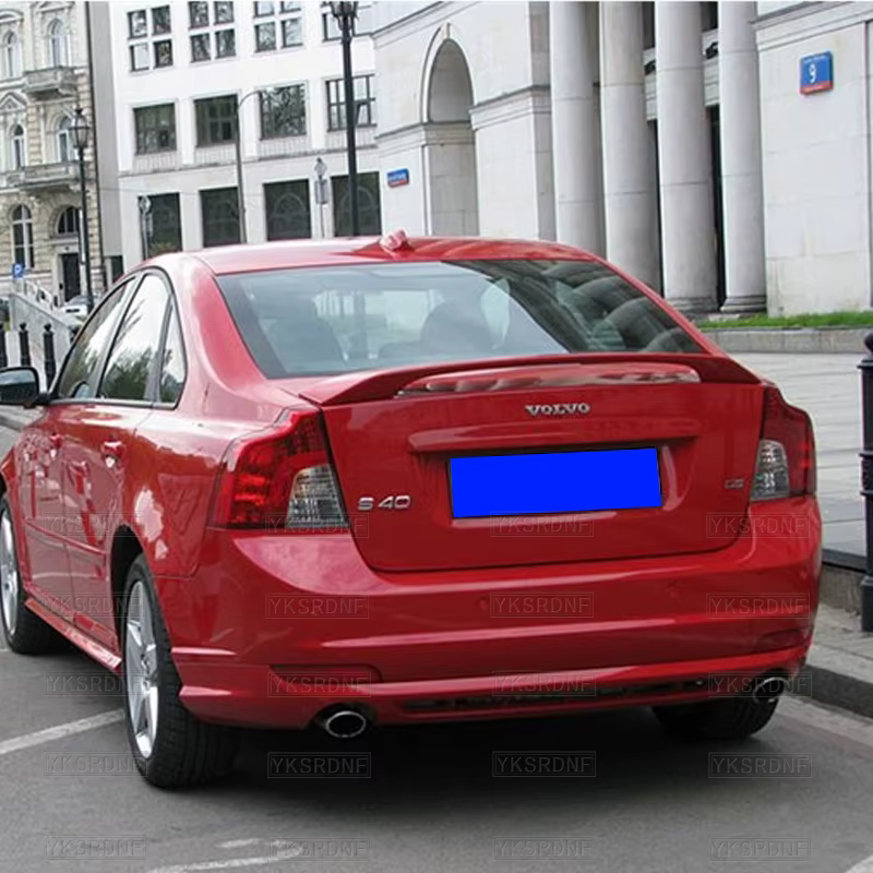 Alerón trasero FPR de fibra de carbono para Volvo S40 2004-2012 - imagen 3