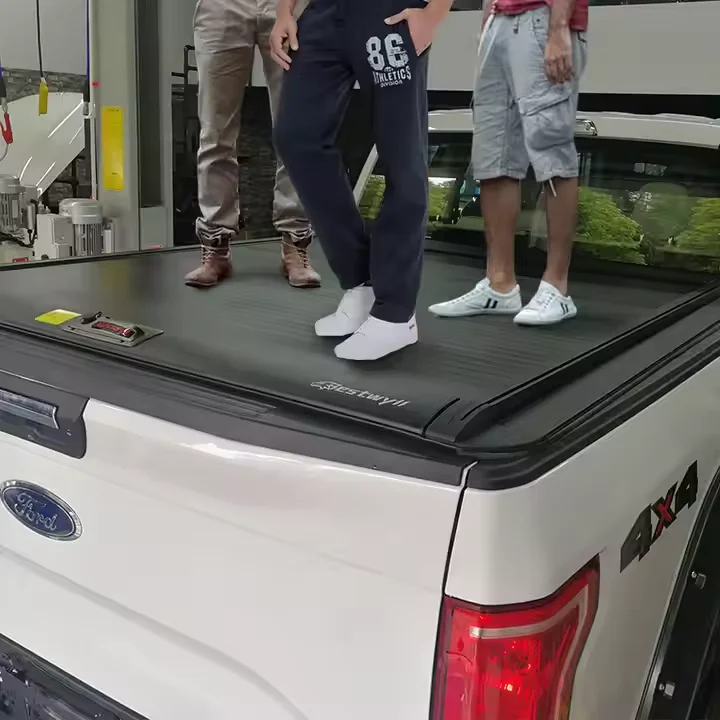 Cubierta de carga retráctil de aluminio para Mercedes X-Class - imagen 4