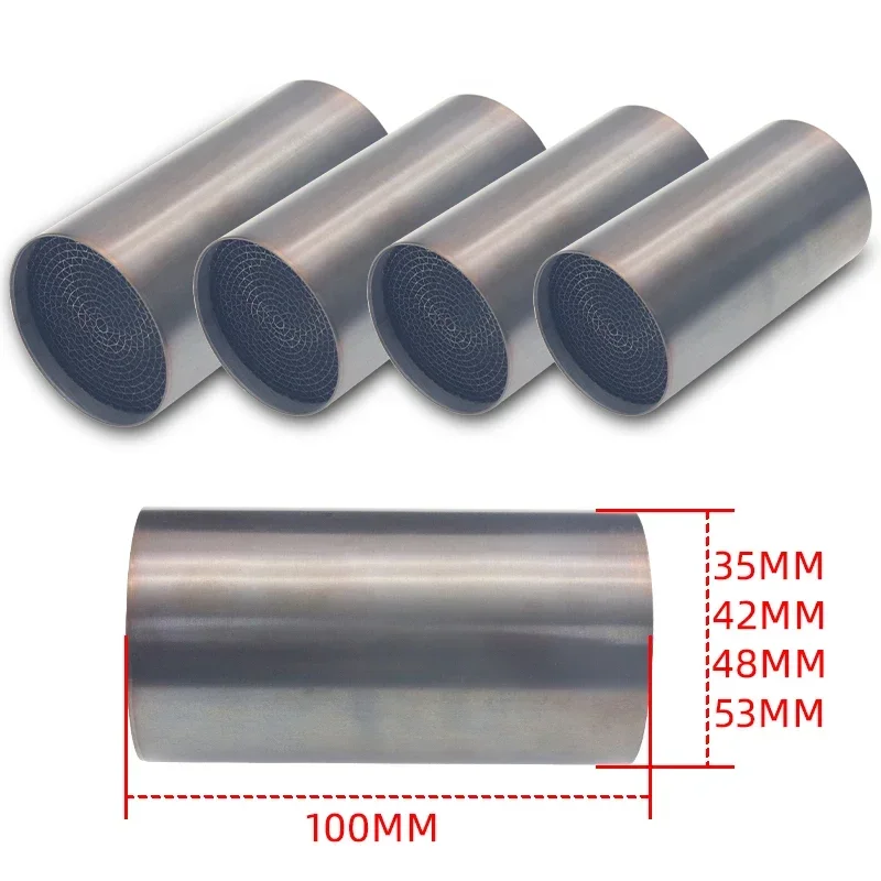 Silenciador de escape universal para moto con catalizador DB Killer