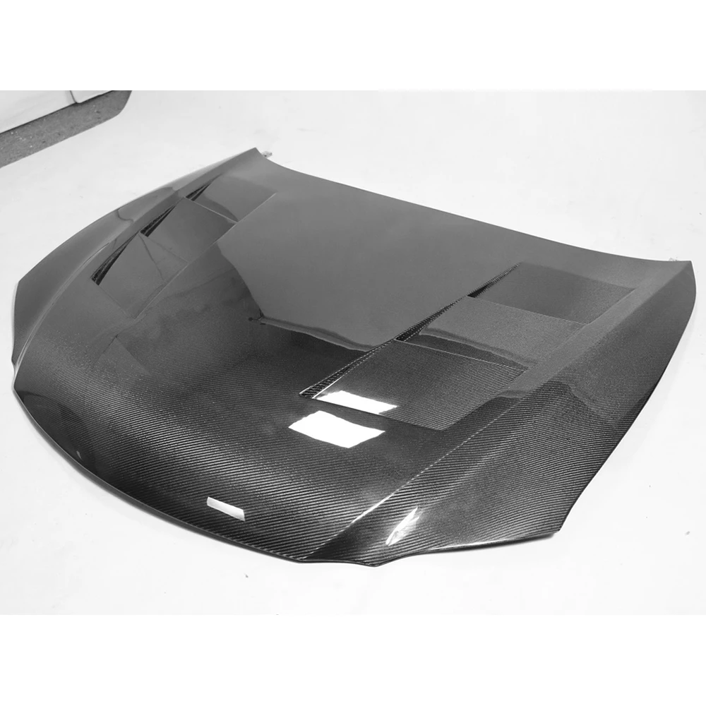 Tapa de válvulas delantera de fibra de carbono para Lexus ES 2006-2012 - imagen 4