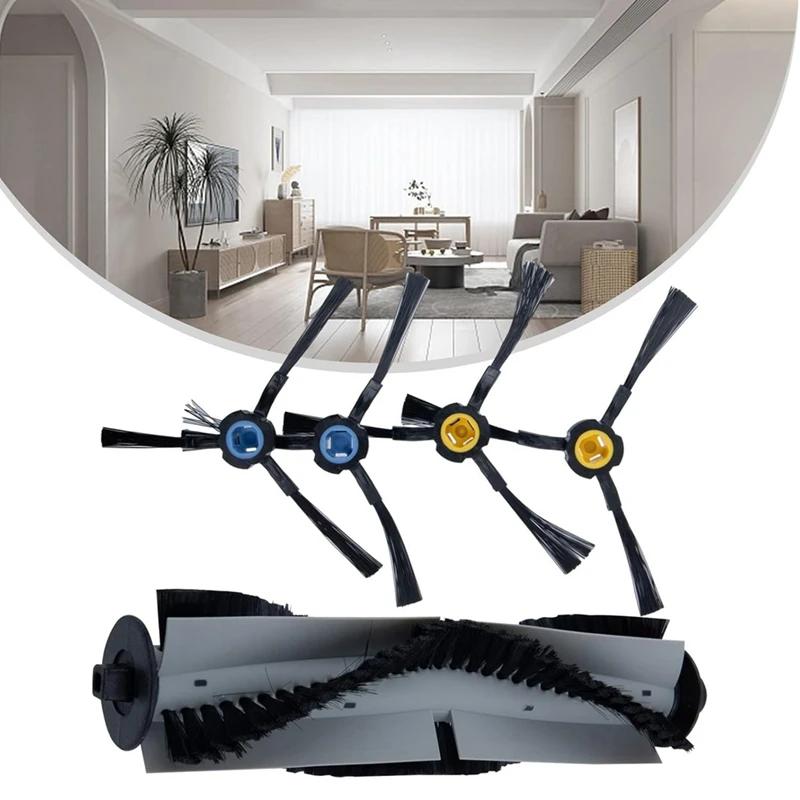 Cepillo lateral de repuesto Silvercrest SSR1 – compatibles A9 A7 A80 Plus A10s L100 - imagen 4