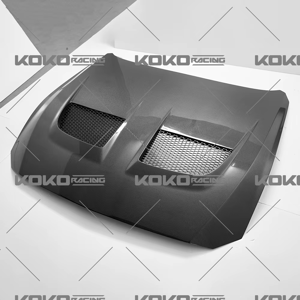 Rejilla ventilación capó fibra carbono Ford Mustang GTD 2024 - imagen 2