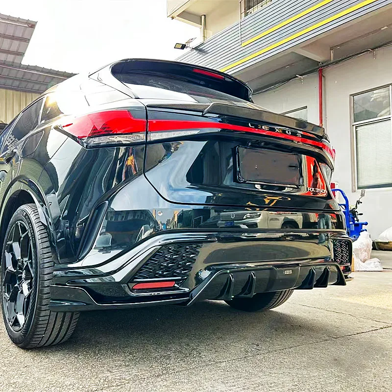 Kit alerón trasero negro estilo carbono Lexus RX350H RX500H 2023-2025 - imagen 3