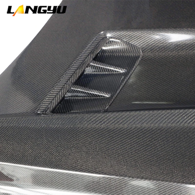 Piezas de modificación de coche Serie 3 F30 F35 Tuning nuevo estilo de actualización GTS capó delantero de fibra de carbono para capós de motor BMW F30 - imagen 5