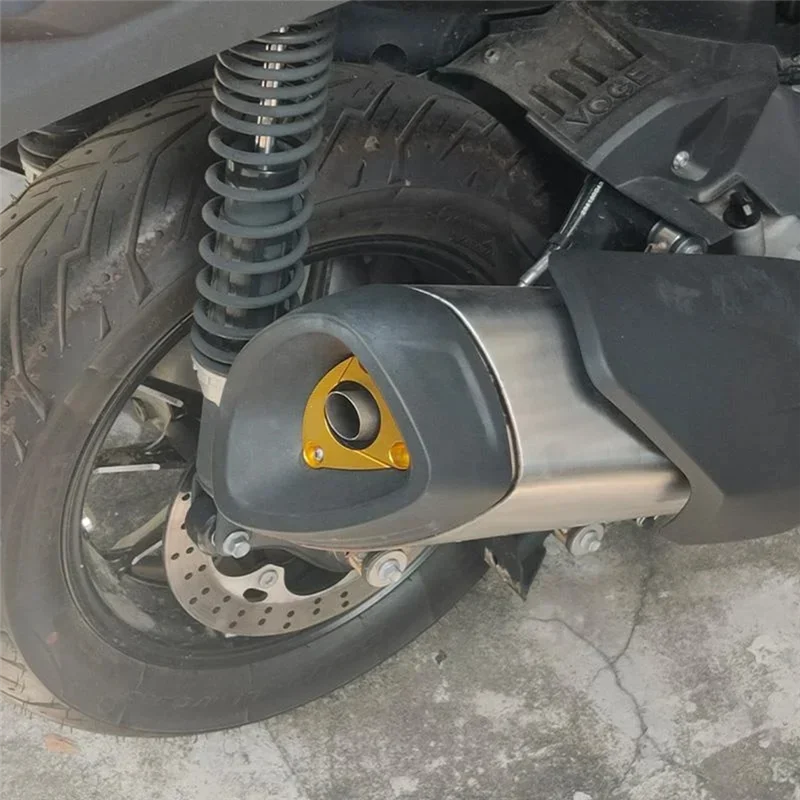 Cubierta protectora decorativa para extremo de escape de moto Voge SR4 MAX 2022-2025 - imagen 2