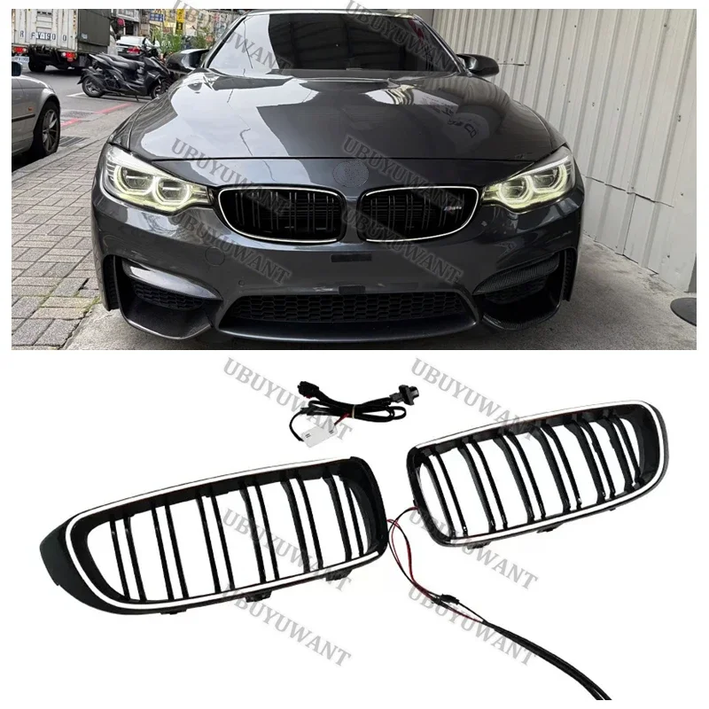 Rejilla riñón carbono BMW Serie 4 F32 F33 F36 2013-2019 - imagen 5