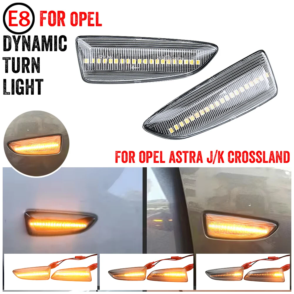 Intermitente lateral LED secuencial Opel Astra J Zafira Tourer - imagen 4