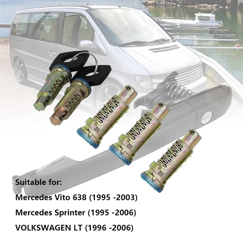 Juego de bombines de puerta para VW LT y Mercedes Sprinter/Vito W638 - imagen 2
