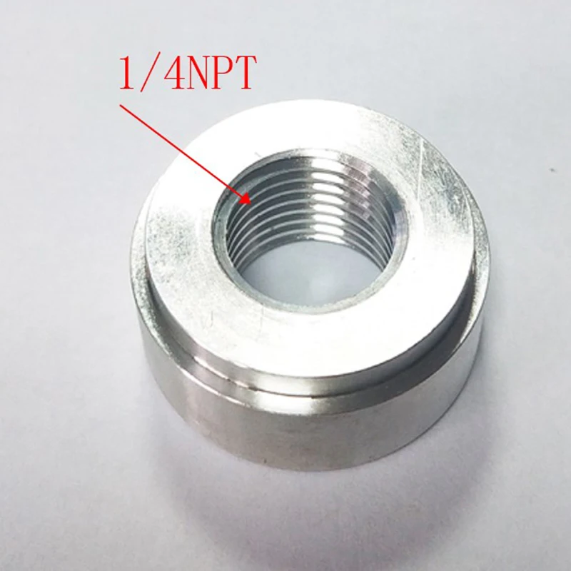 Tuerca de soldadura de aluminio hembra con tapón redondo - imagen 2