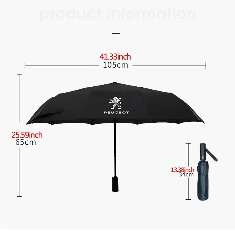 Parasol de coche plegable automático para Peugeot 206, 207, 208 y 3008 - imagen 5