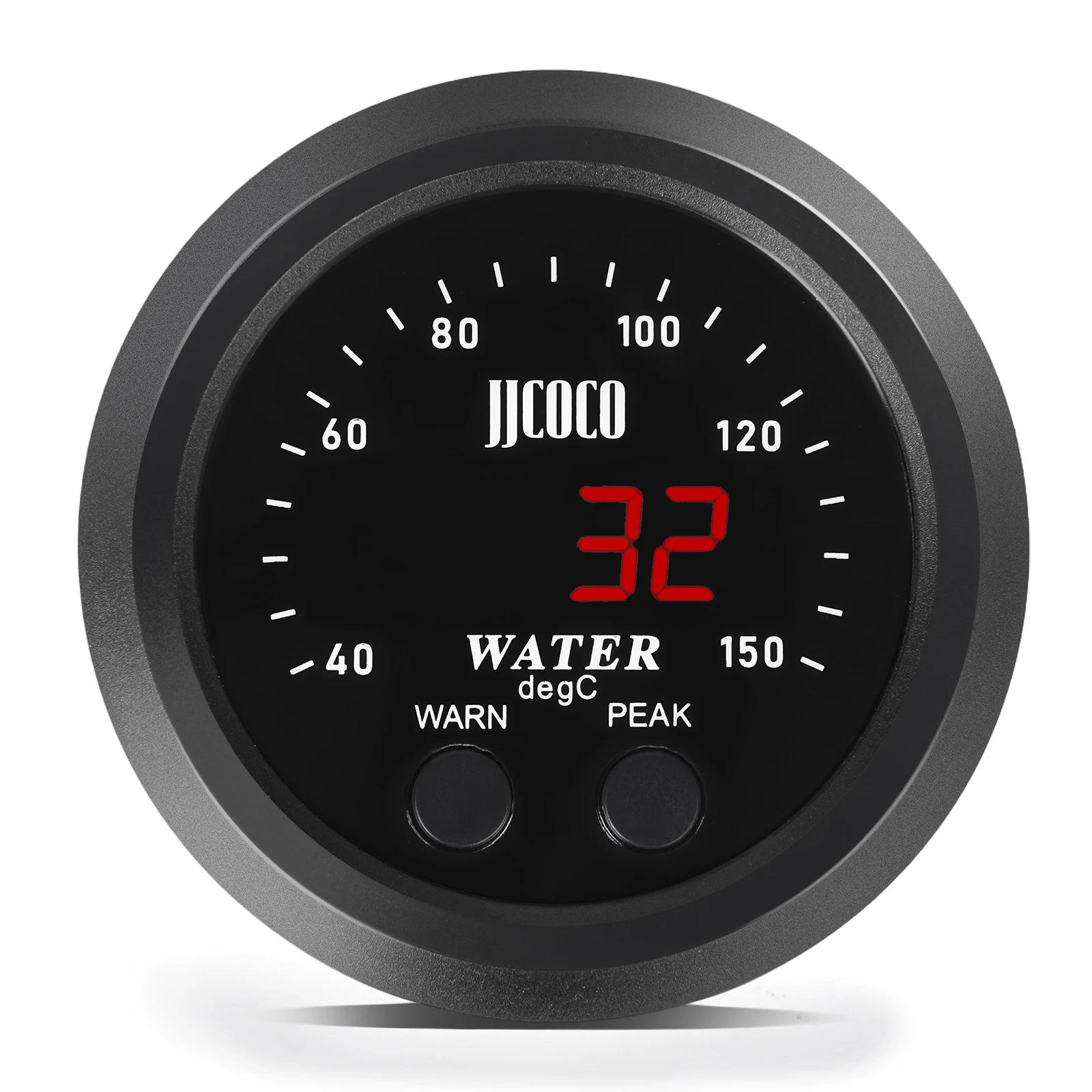 Medidor digital temperatura agua ultrafino con pantalla roja