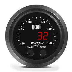 Medidor digital temperatura agua ultrafino con pantalla roja