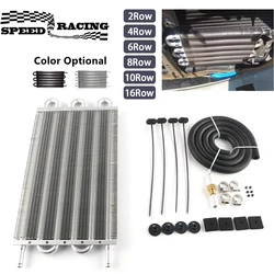 Enfriador de aceite para transmisión universal de aluminio – 2 filas