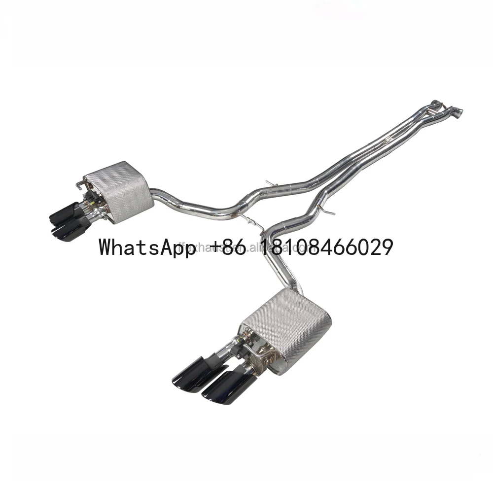 Escape catback inoxidable alto rendimiento Porsche Panamera 971 970