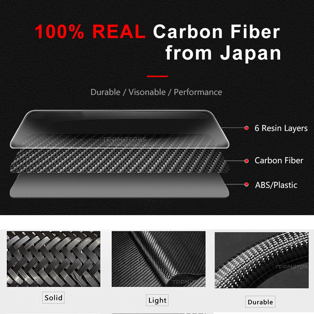 Volante fibra carbono Audi A4 B9/B9.5 – piel perforada - imagen 4