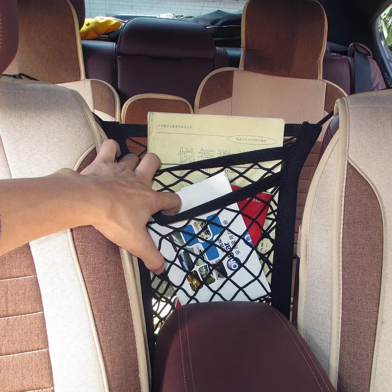 Organizador mesh elástico para asiento coche universal - imagen 3