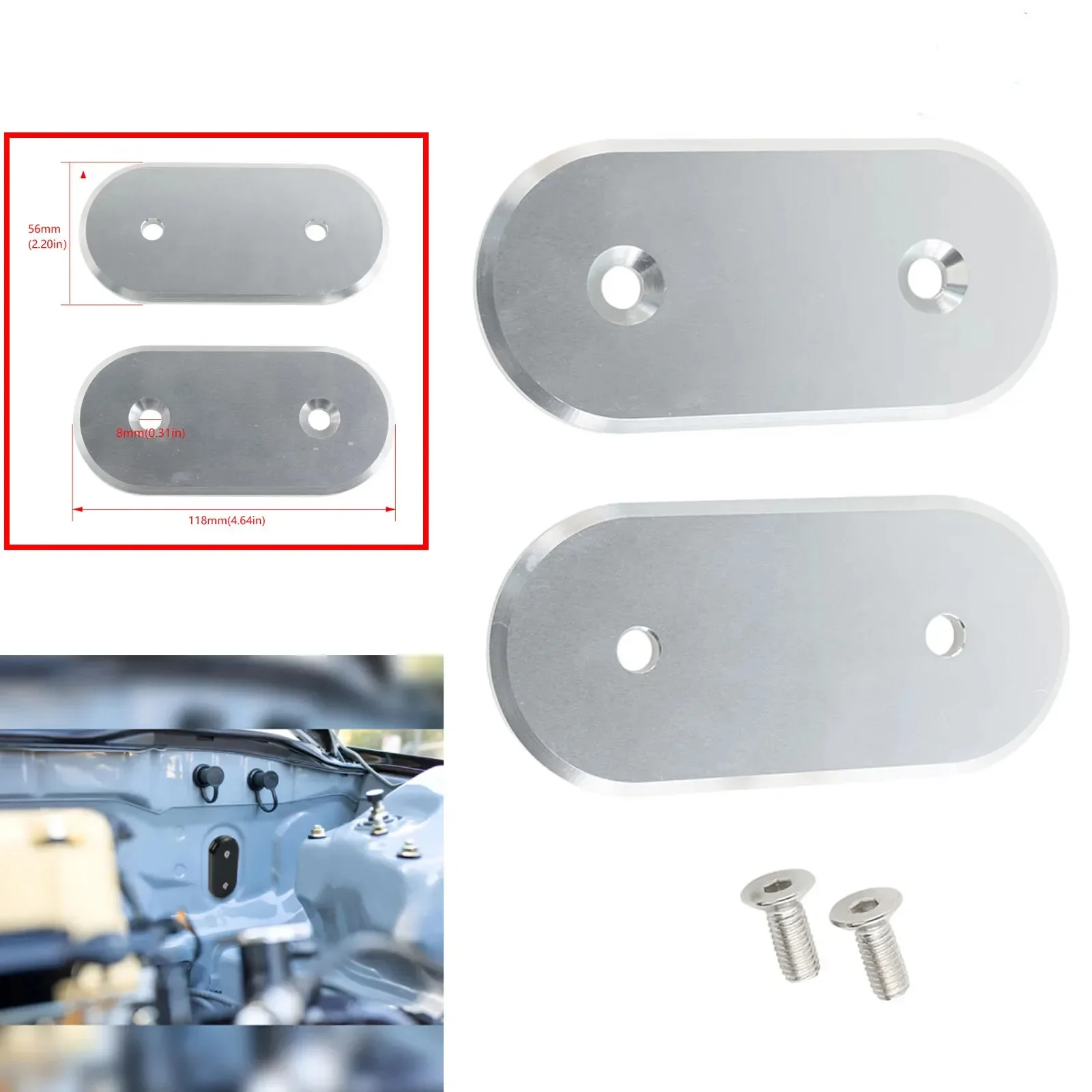 Tapa cortafuegos A/C para Honda Civic e Integra 1994-2001